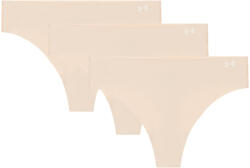 Under Armour Pure Stretch NS THONG-BRN S | Femei | Slip | Bej | 1383893-500