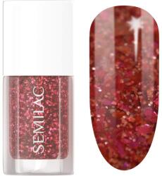 Semilac Glitter Nails csillogó körömlakk árnyalat 041 Cosmic Dust 7 ml