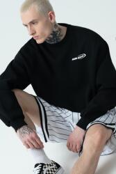 Karl Kani Karl Kani, Bő fazonú logós pulóver, Piros, Fehér, Fekete, L (60200036-BLACK-L)