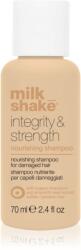Milk Shake Integrity & Strength Nourishing Shampoo tápláló sampon a károsult hajra 70 ml