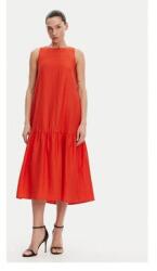 KAOS női nyári ruha, RP1MR066, Len/Poliészter, 44 EU, Narancssárga (0000305299048_44)