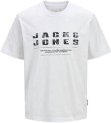 JACK & JONES Recharge Front Póló Fehér L INTL