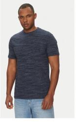BLEND Férfi kevert anyagú póló, 20718299, pamut/poliészter, S INTL, sötétkék (0000304996191_S)