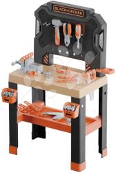 Smoby Masă de lucru Bricolo Workbench Black&Decker Smoby cu menghină și unelte de lucru, 78 accesorii, înălțime 88 cm (SM360739) Set bricolaj copii