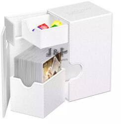 Ultimate Guard Flip'n'Tray Deck Case 80+ Standard Size XenoSkin White - Fehér