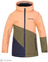Hannah Kigali Jr gyerek dzseki, cantaloupe/burnt olive (122 - 128 cm)