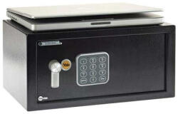 Yale Elektronikus Laptop Széf - 24 literes, Fekete