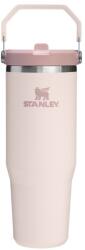 STANLEY Termos roz deschis din oțel inoxidabil 890 ml IceFlow Flip Straw 2.0 Tumbler Rose Quartz - Stanley