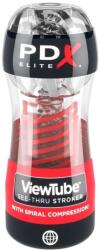PDX ELITE - Stroker Viewtube 2 Spirál átlátszó (d-236581)