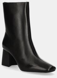 HUGO bőr csizma Ariela - fekete Női 37