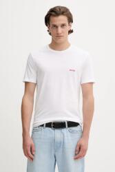 HUGO pamut póló 3 db nyomott mintás, 50532811 - fehér M - answear - 17 990 Ft