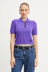 Pinko gyapjú póló - lila M