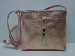 MaxModa Női válltáska: rosegold bőr, 1 rekeszes (olasz termék) (1118983)
