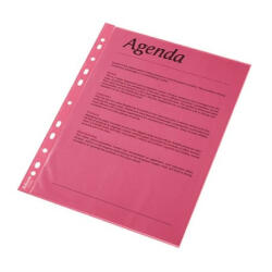 Esselte Genotherm, lefűzhető, A4, 55 mikron, víztiszta felület, ESSELTE, piros (BLACKFRIDAY_CR_E47203)