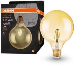 OSRAM Vintage 1906 led cl globe125 gold52 6, 5w/824 e27 ledvance (202401351)