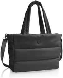 Heys Пътна чанта Heys Puffer Travel Tote Black Heys | Cheren | ЖЕНИ | ЕДИН РАЗМЕР