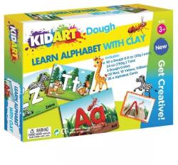 Kid Art Kid Art: Învață alfabetul cu plastilină (DIY DBN ABC)