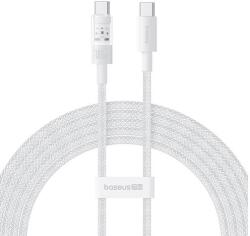 Baseus Gem USB C - USB C gyorstöltő kábel 2 m 100 W Fehér