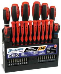 Hillen & Mohr Csavarhúzó Készlet 36 db-os