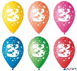  Léggömb, 26 cm, számos, 3 (11-PRINT3) - alter