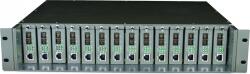 TP-Link SASIU RACKABIL TP-LINK 14-sloturi media convertor fara management, rack 19-inch, suport sursa de alimentare redundanta, o sursa AC inclusa TL-MC1400 (TL-MC1400)