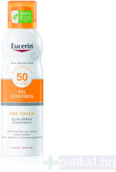 Eucerin Sun Színtelen napozó aerosol spray FF50 200 ml