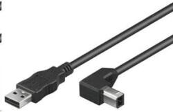 PremiumCord USB Átalakító Fekete 50cm ku2ab05-90 (ku2ab05-90)