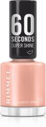 Rimmel 60 Seconds Super Shine körömlakk árnyalat 112 Almost Apricot 8 ml