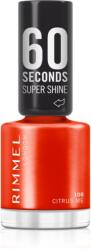 Rimmel 60 Seconds Super Shine körömlakk árnyalat 106 Citrus Me 8 ml