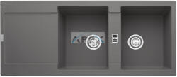 Franke Maris MRG 621 kőszürke gránit mosogatótálca távvezérlő nélkül (114.0066. 716)