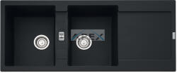Franke Maris MRG 621 matt fekete gránit mosogatótálca távvezérlő nélkül (114.0630. 884)