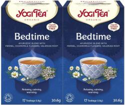 YOGI TEA 2x Bio esti tea készlet, 17 tasak, 30.6 g