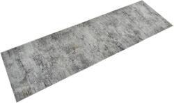 vidaXL mosható betonmintás bársony konyhaszőnyeg 60 x 180 cm 136571 (136571)