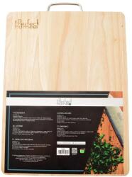 Perfect Home Tölgyfa vágódeszka, 48x33x2cm, fogantyúval, Perfect Home (13231)