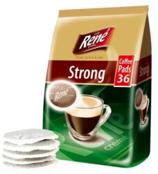 Douwe Egberts Café René Strong Senseo pod - Sötét pörkölés, 36 db