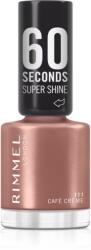 Rimmel 60 Seconds Super Shine körömlakk árnyalat 111 Café Creme 8 ml