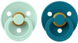 BIBS Colour Natural Rubber Size 2: 6+ months cumi Nordic Mint / Forest 2 db