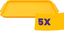  Viki műanyag tálca kicsi sárga 5db