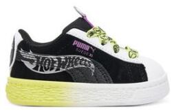 PUMA gyermek sportcipő, 401403, természetes bőr, 24 EU, fekete (0000304558160_24)