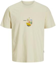 JACK & JONES Jack Jones Férfi Póló, 12273162, Szintetikus, L INTL, Bézs (0000304778957_L)