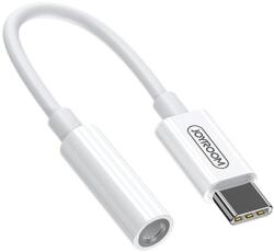JOYROOM 3.5mm mini audio jack - USB Type-C átalakító adapter fehér (SH-C1)