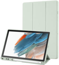 Techsuit Samsung Galaxy Tab A8 10.5 (2021) Techsuit - Flex Trifold (ceruzatartóval) - Matcha Zöld tok