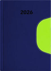 Dayliner Naptár, tervező, A5, napi, DAYLINER Memphis, kék-zöld (NMA5KZU)