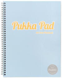 Pukka Pad Spirálfüzet, A4, vonalas, 100 lap, PUKKA PAD Pastel Jotta Pad, vegyes szín (PUP2010V) (2010-PST)