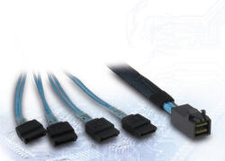 Inter-Tech (SFF-8643) Mini-SAS HD to 4x SATA, 0, 5 m (88885003)