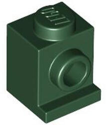 LEGO® Alkatrészek (Pick a Brick) Sötétzöld 1X1 Merevített Kocka 6532421 (6532421)