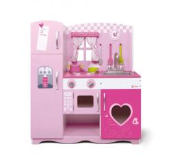 Classic World Bucatarie din lemn pentru copii Classic World - Roz (4119) Bucatarie copii