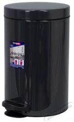 Eurogold SIRIUS 14l 40x25cm antracit szürke pedálos szemetes