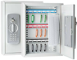 WEDO Zárható Kulcsszekrény - 21 Kulcs, Elektronikus Zár