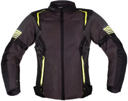 W-Tec Pelyes Nyári Motoros Dzseki - Szellőző, Védő - Szürke/Fluo - 6XL